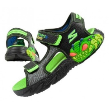 skechers jr 400614lbklm sandals σε προσφορά