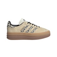  adidas gazelle bold cream black leopard women`s ji1370 mbs