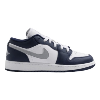 jordan 1 low midnight navy wolf grey gs σε προσφορά