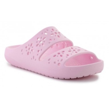 crocs classic floral cutout sandal w