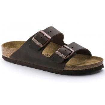 women`smen`s brown birkenstock arizona