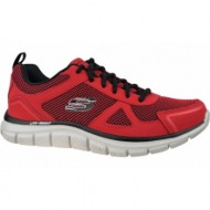  skechers track-bucolo 52630-rdbk