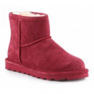  bearpaw alyssa w 2130w-620 bordeaux winter shoes