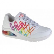  skechers uno 2 - floating love 155521-wht