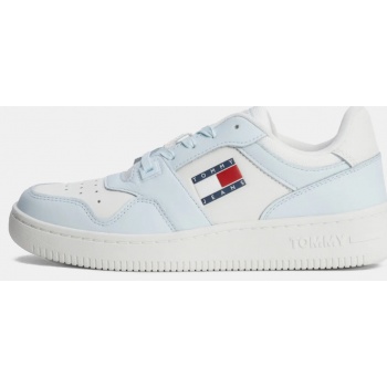 tommy jeans retro basket leather