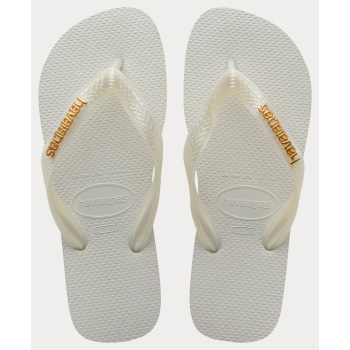 havaianas metallic logo unisex
