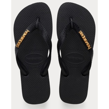 havaianas metallic logo unisex