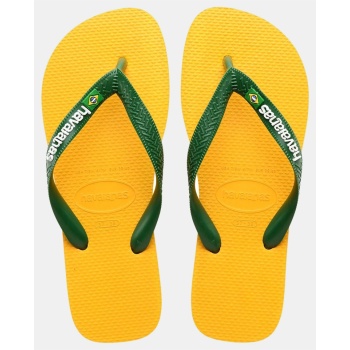 havaianas brasil logo unisex σαγιονάρες