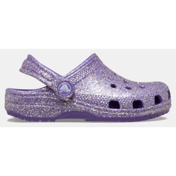crocs k classic fantasy glitter clog t