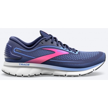 brooks trace 2 peacoat/blue/pink