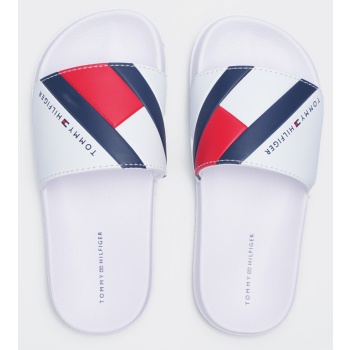 tommy jeans flag print pool παιδικά