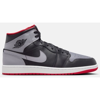 air jordan 1 mid `bred shadow` ανδρικά