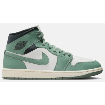 jordan air 1 mid `jade smoke` γυναικεία