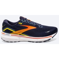  brooks ghost 15 peacoat/red/yellow παπουτσι ανδρικ (9000179798_76484)