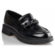  envie shoes γυναικεία παπούτσια loafers v84-16067-34 μαύρο