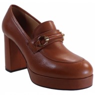  fardoulis shoes γυναικεία παπούτσια γόβες 630-03 ταμπά δέρμα