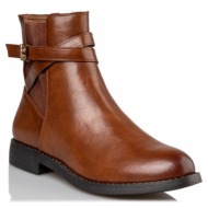  envie shoes γυναικεία μποτάκια ankle boots v57-16131-26 κάμελ