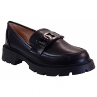  bagiota shoes γυναικεία παπούτσια μοκασίνια α77-α18 μαύρο