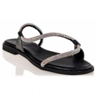  mairiboo by envie shoes γυναικεία πέδιλα m03-17503-34 μαύρο sundals