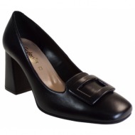  fardoulis shoes γυναικεία παπούτσια γόβες 745-03 μαύρο δέρμα
