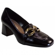  fardoulis shoes γυναικεία παπούτσια γόβες 516-12 μαύρο δέρμα