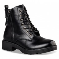  envie shoes γυναικεία μποτάκια αρβυλάκια cομβατ boots v63-18155-34 μαύρο