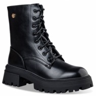  envie shoes γυναικεία μποτάκια combat boots e23-18077-34 μαύρο