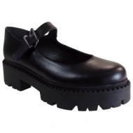  commanchero γυναικεία παπούτσια γόβες 51096-721 μαύρο δέρμα