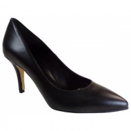 γόβες dominique shoes γυναικεία παπούτσια  83001 μαύρο δέρμα