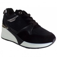  bagiota shoes γυναικεία παπούτσια sneakers 1807 μαύρο