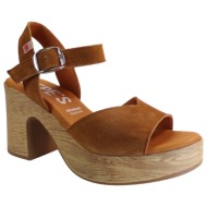  pepe menargues shoes γυναικεία παπούτσια πέδιλα 11220 ταμπά δέρμα