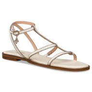  mairiboo by envie shoes γυναικεία πέδιλα m03-19883-167 creme fil d’été