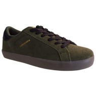  superdry ανδρικά παπούτσια sneakers suede sdjsh-sd11a χακί