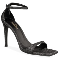  mairiboo by envie shoes γυναικεία πέδιλα m03-20931-34 μαύρο stilettos