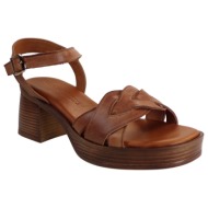  commanchero γυναικείες πέδιλα 51306-726 ταμπά δέρμα