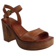  commanchero γυναικείες πέδιλα 51012-726 ταμπά δέρμα