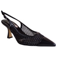  fardoulis shoes γυναικεία παπούτσια γόβες 738-98a μαύρο φιλτιρέ στράς