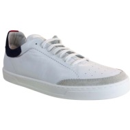  robinson ανδρικά παπούτσια sneakers 59514 λευκό δέρμα