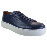  commanchero sneakers ανδρικά παπούτσια 72400-727 μπλέ δέρμα