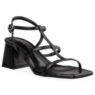  envie shoes γυναικεία παπούτσια πέδιλα e02-21830-34 mαύρο