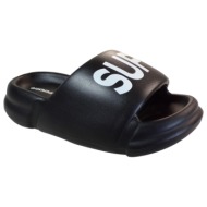  superdry γυναιεία παπούτσια παντόφλες sole sliders aurora eva txs24108 μαύρο