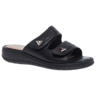  parex γυναικείες παντόφλες ανατομικές comfort 12131024.b μαύρο