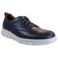  commanchero sneakers ανδρικά παπούτσια 72409-827 μπλέ δέρμα