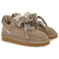  renato garini γυναικεία παπούτσια sneakers apres-ski 39w-522 μπέζ καστόρι v139w5222585