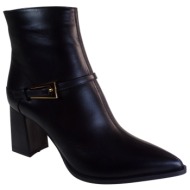  fardoulis shoes γυναικεία παπούτσια μποτάκια 751-53m μαύρο δέρμα
