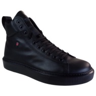  robinson ανδρικά παπούτσια μποτάκια αρβυλάκια 69760 μαύρο δέρμα