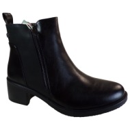 μποτάκια my soft γυναικεία παπούτσια  25m680 μαύρο