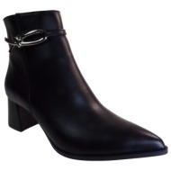  fardoulis shoes γυναικεία παπούτσια μποτάκια 556-21m μαύρο δέρμα