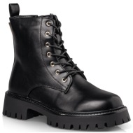  envie shoes γυναικεία mποτάκια αρβυλάκια combat boots e23-22047-34 μαύρο