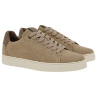  renato garini ανδρικά παπούτσια sneakers 700-108 μπέζ nubuck πούρο w570010819v2